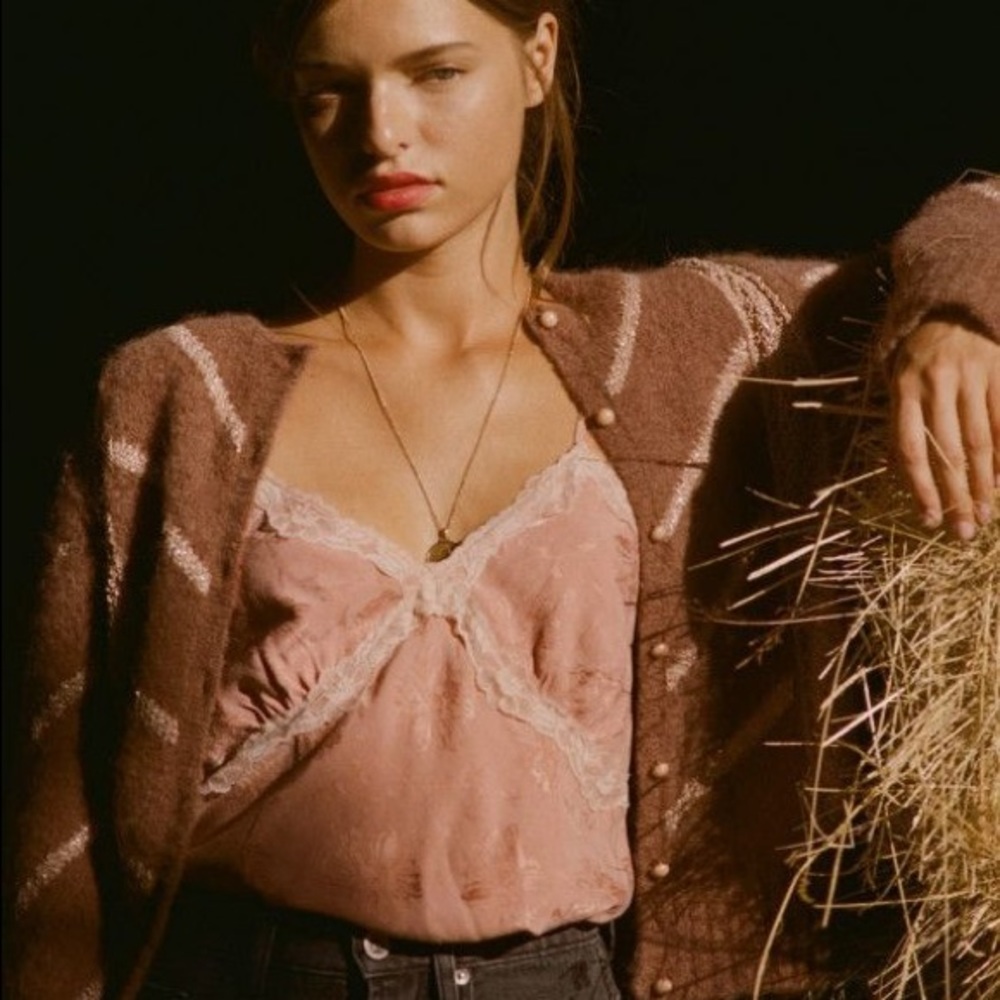 Rouje Pailin Cami in pink